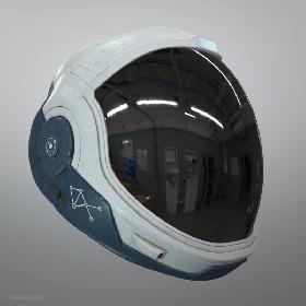 Astronaut Helmet StarGazer model